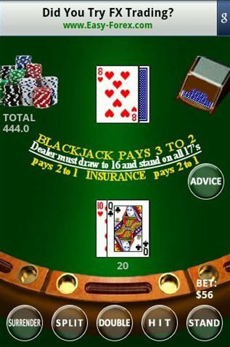 real blackjack android app.